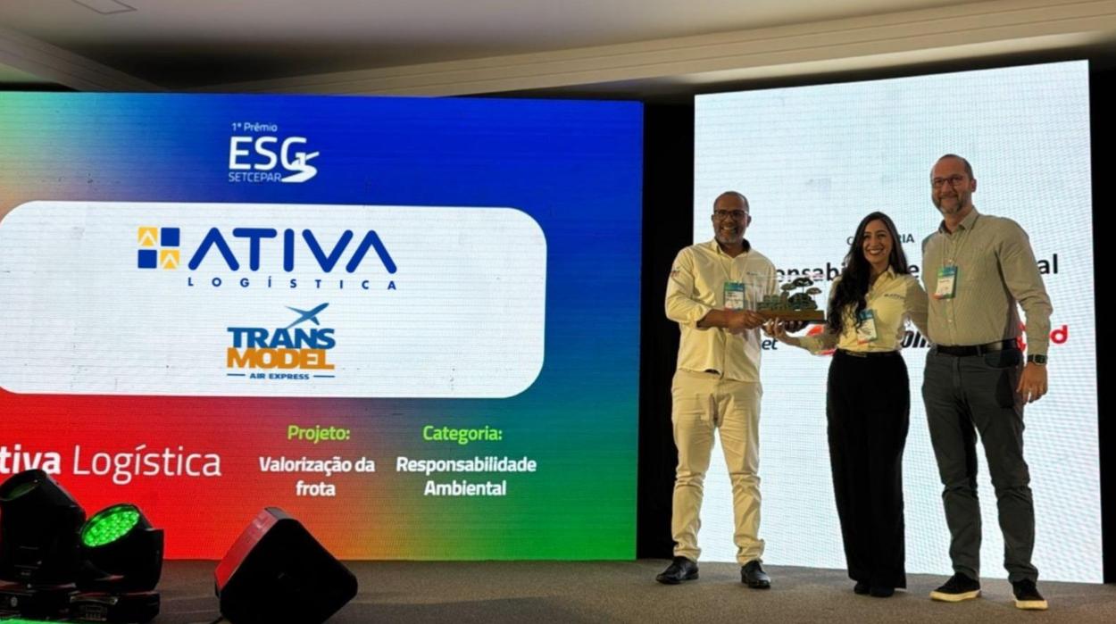 1º Prêmio ESG SETCEPAR homenageia Ativa Logística