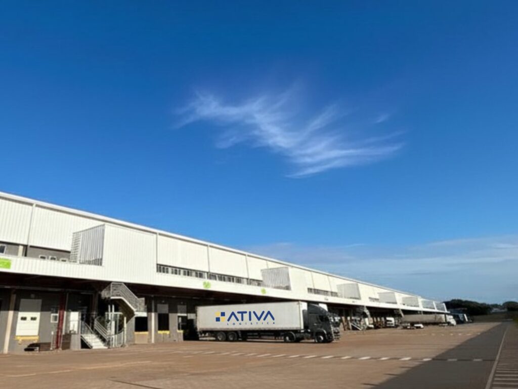 Centro de distribuição da Ativa Logística para saúde em Ribeirão Preto